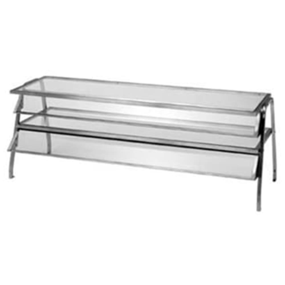 212-982 Glass Display Shelf w/ 1/4" Acrylic End Guards, 30 1/8" x 18 1/4" x 20&quo...