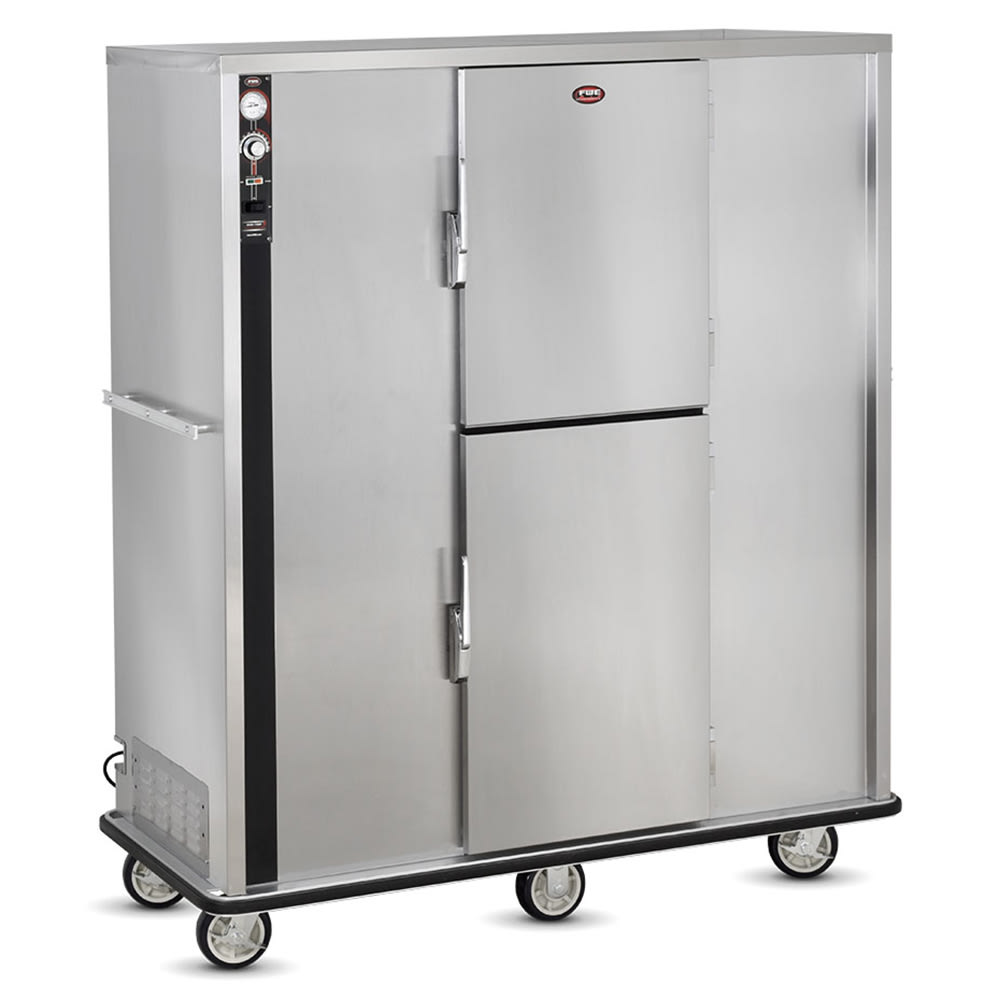 219-P200120 200 Plate Heated Meal Delivery Cart, 120v