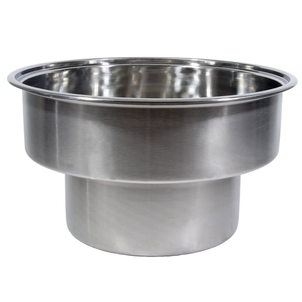 296-229016SP 33 qt Stainless Rangetop Stock Pot, Fits 16" Chamber, NSF