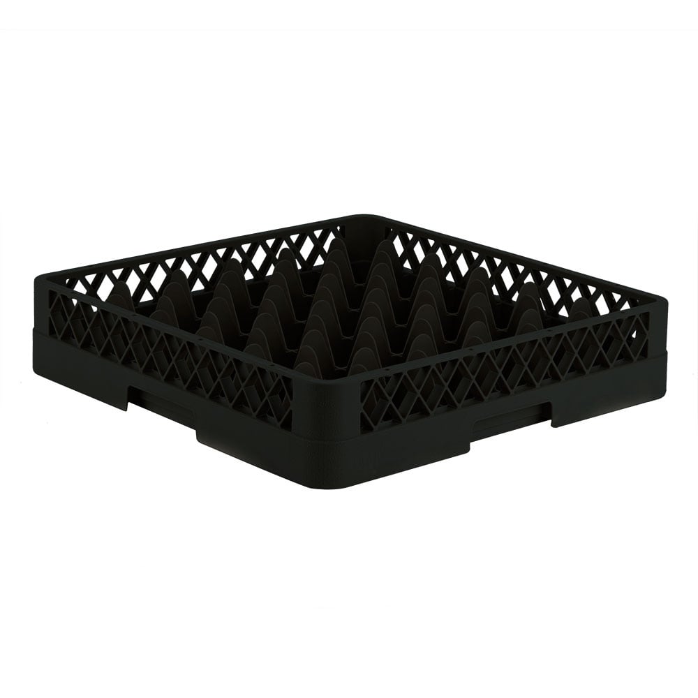 175-TR706 Rack-Master Glass Rack w/ (36) Compartments - Black