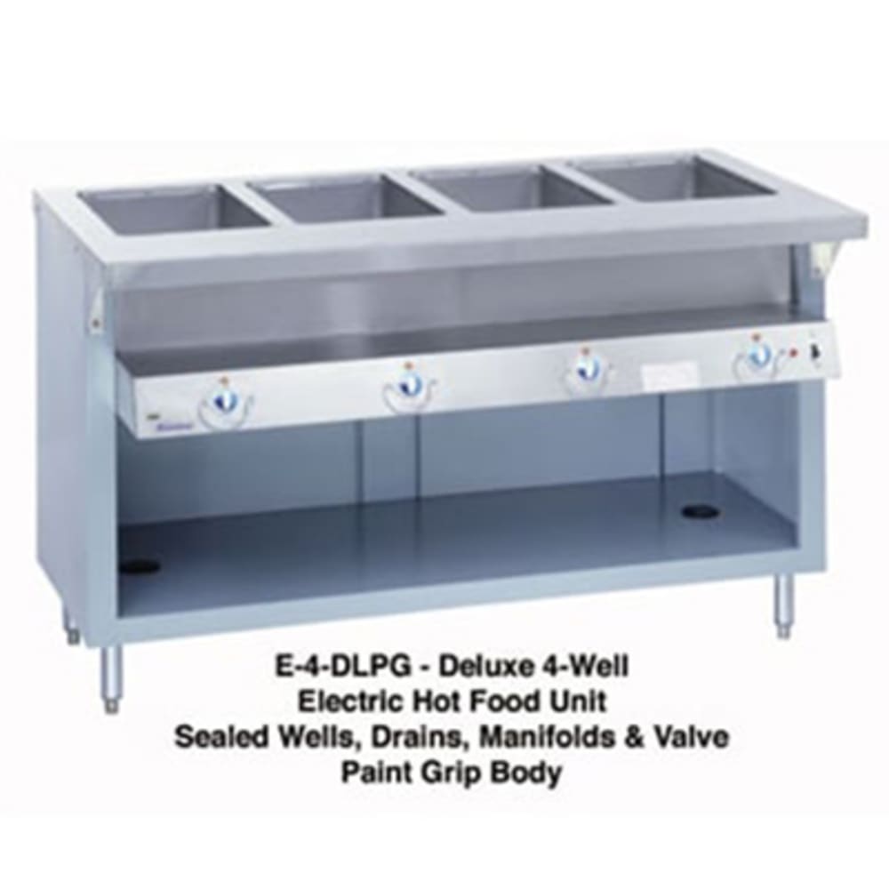 212-E2DLSS120 32" Hot Food Table w/ 2 Wells & Cutting Board, 120v