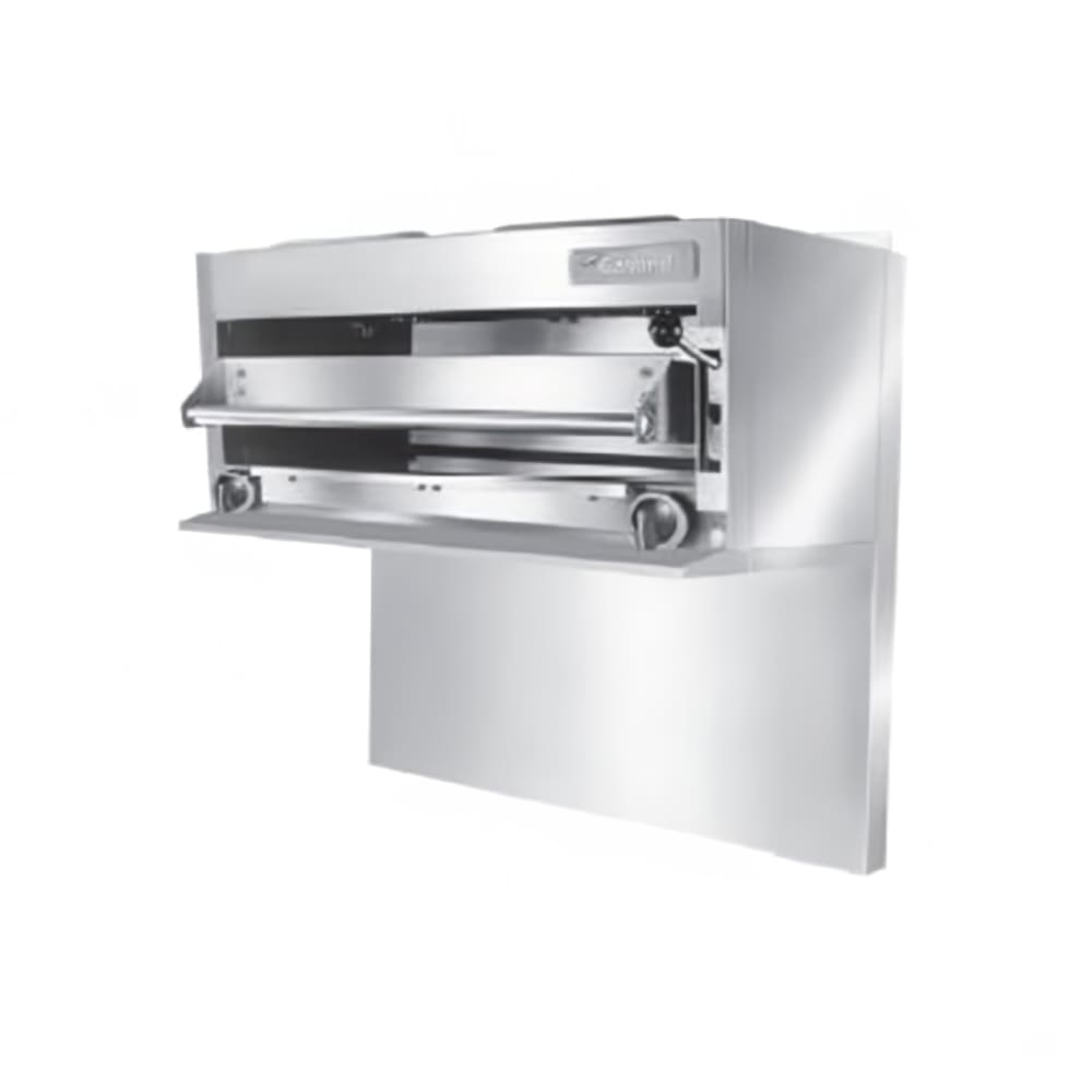 Salamander grill top gas