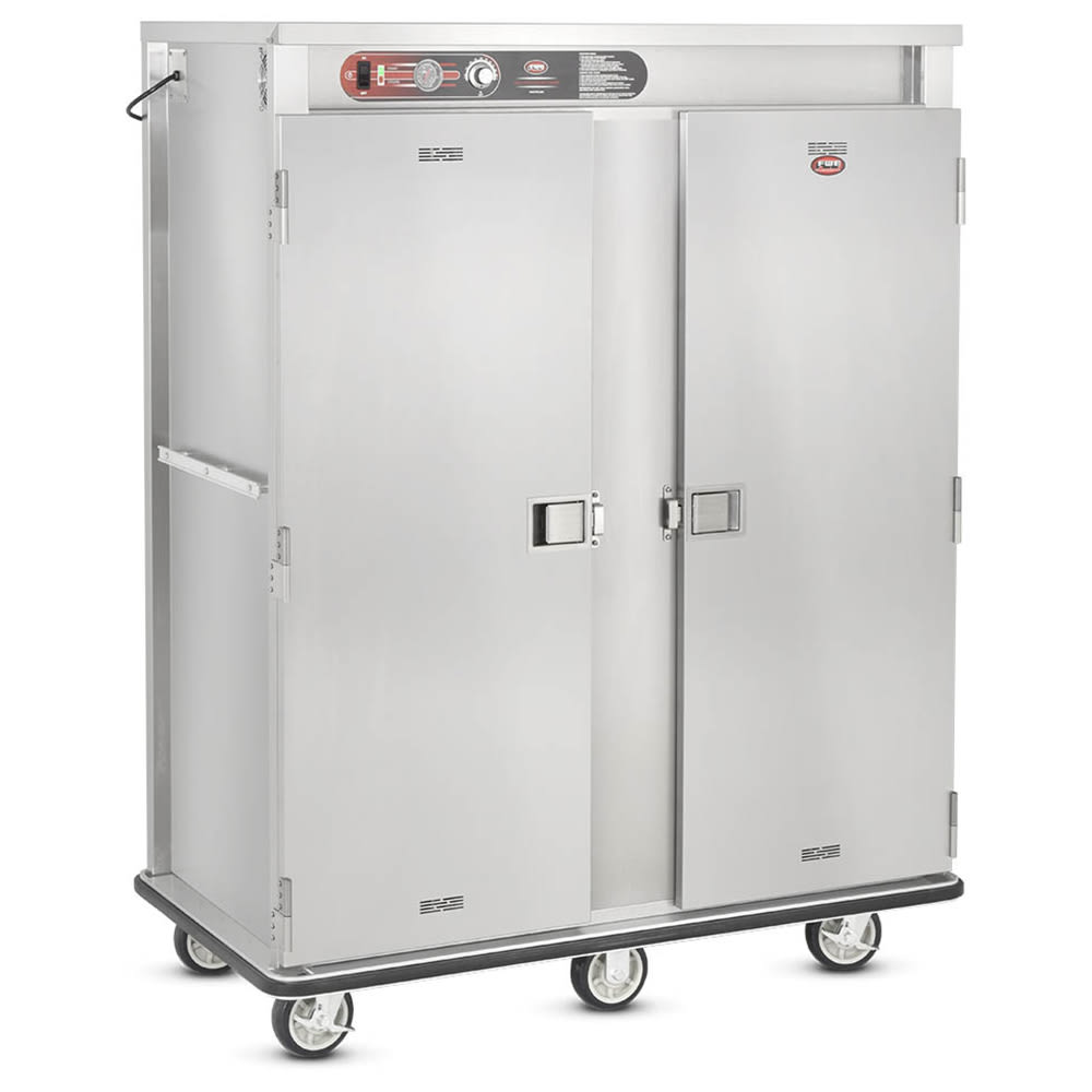 219-E1200XL120 144 Plate Heated Meal Delivery Cart, 120v