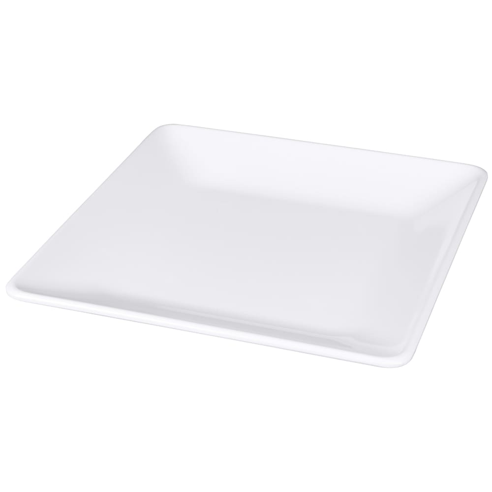 701-M1111SQNW 11 1/2" Square Melamine Dinner Plate, White