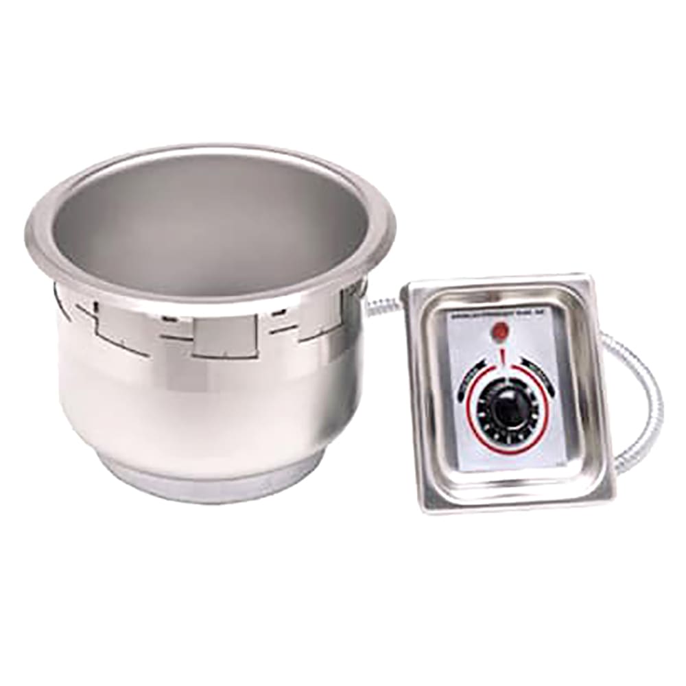 011-SM504DUL 4 qt Drop In Soup Warmer w/ Thermostatic Controls, 120v