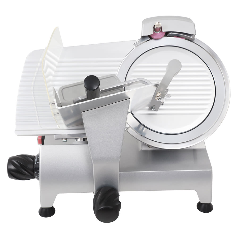 Adcraft SL-9 Manual Meat & Cheese Slicer w/ 9" Blade, Belt Driven, Aluminum, 1/4 hp