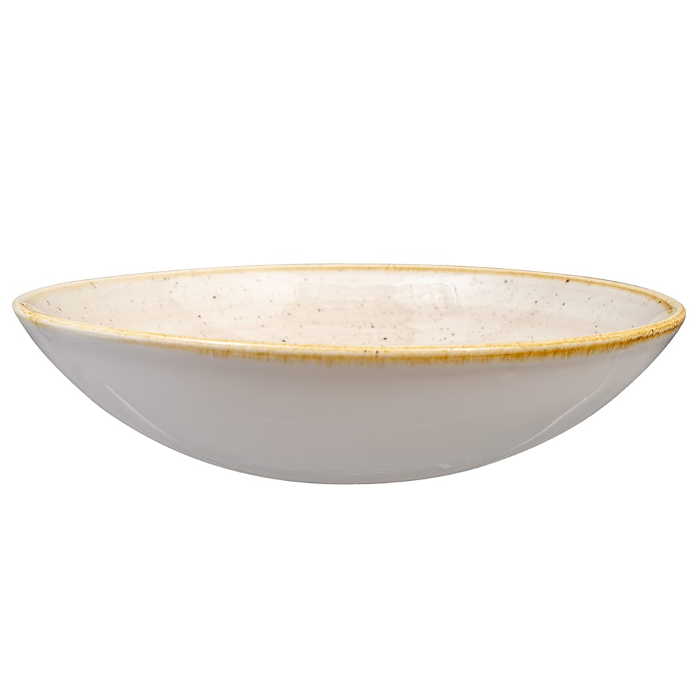893-SNMSEVB71 15 oz Round Evolve Bowl - Ceramic, Nutmeg Cream