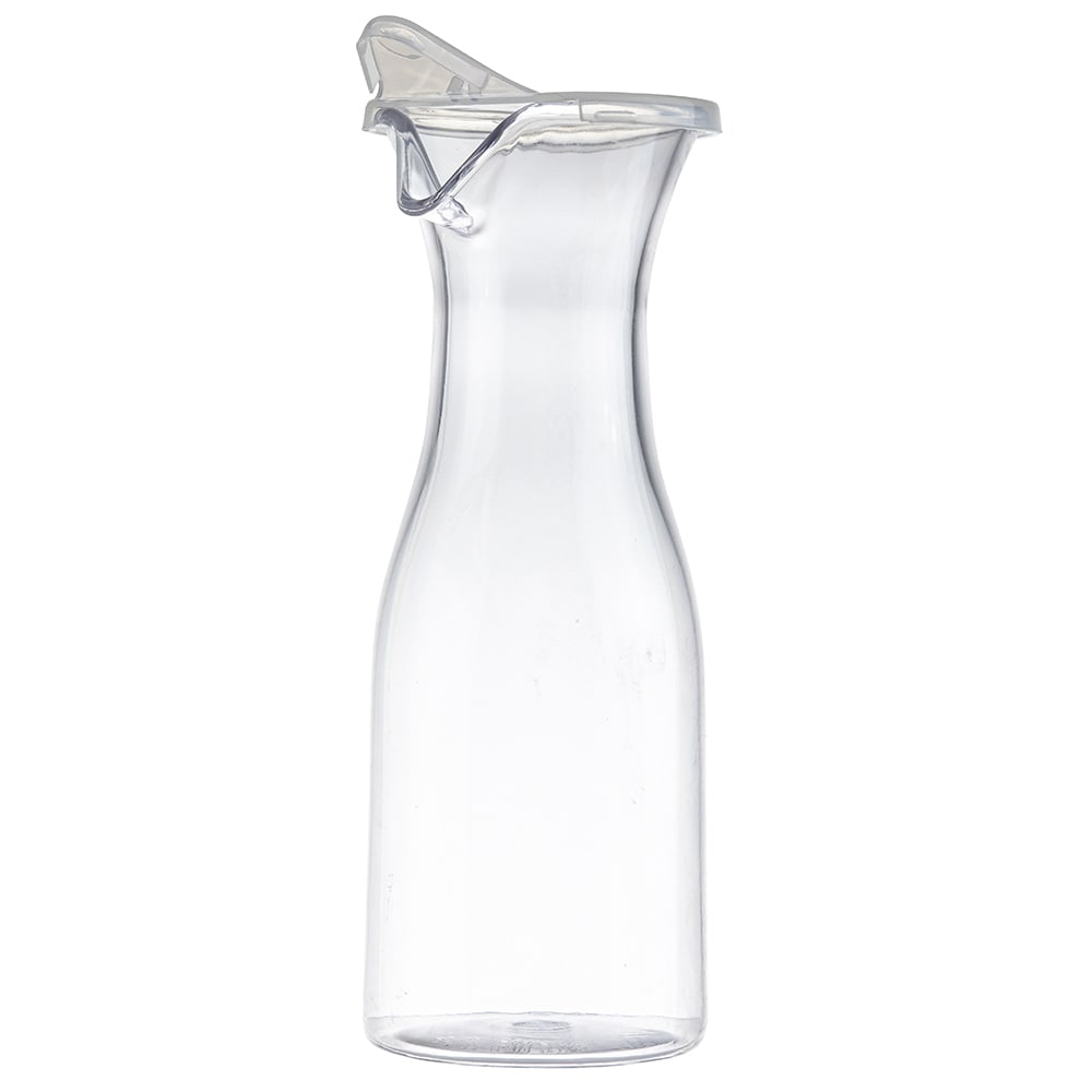 Tablecraft 10716 Plastic Carafe with Lid, 19 Oz - Win Depot
