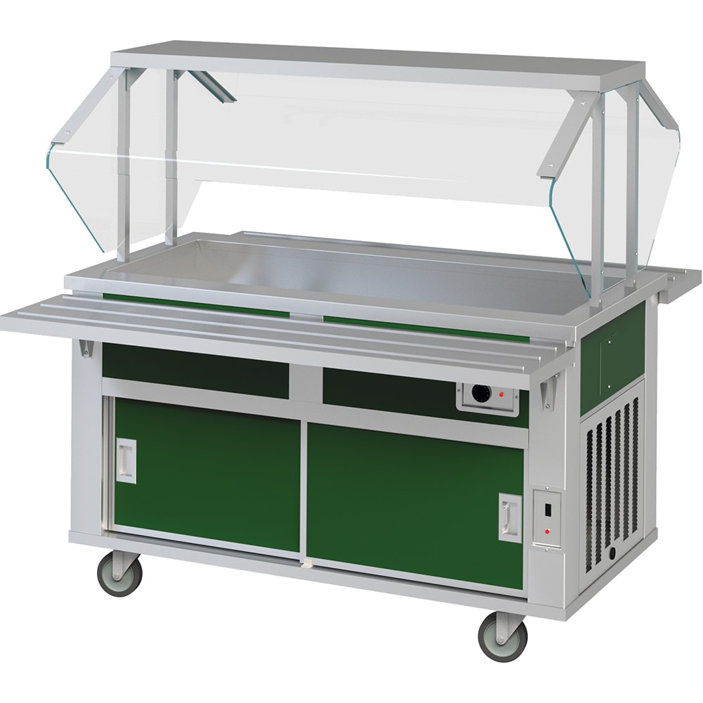 171-DXP4HCM 60" Hot/Cold Portable Buffet w/ 1 Hot/Cold Well, 120v