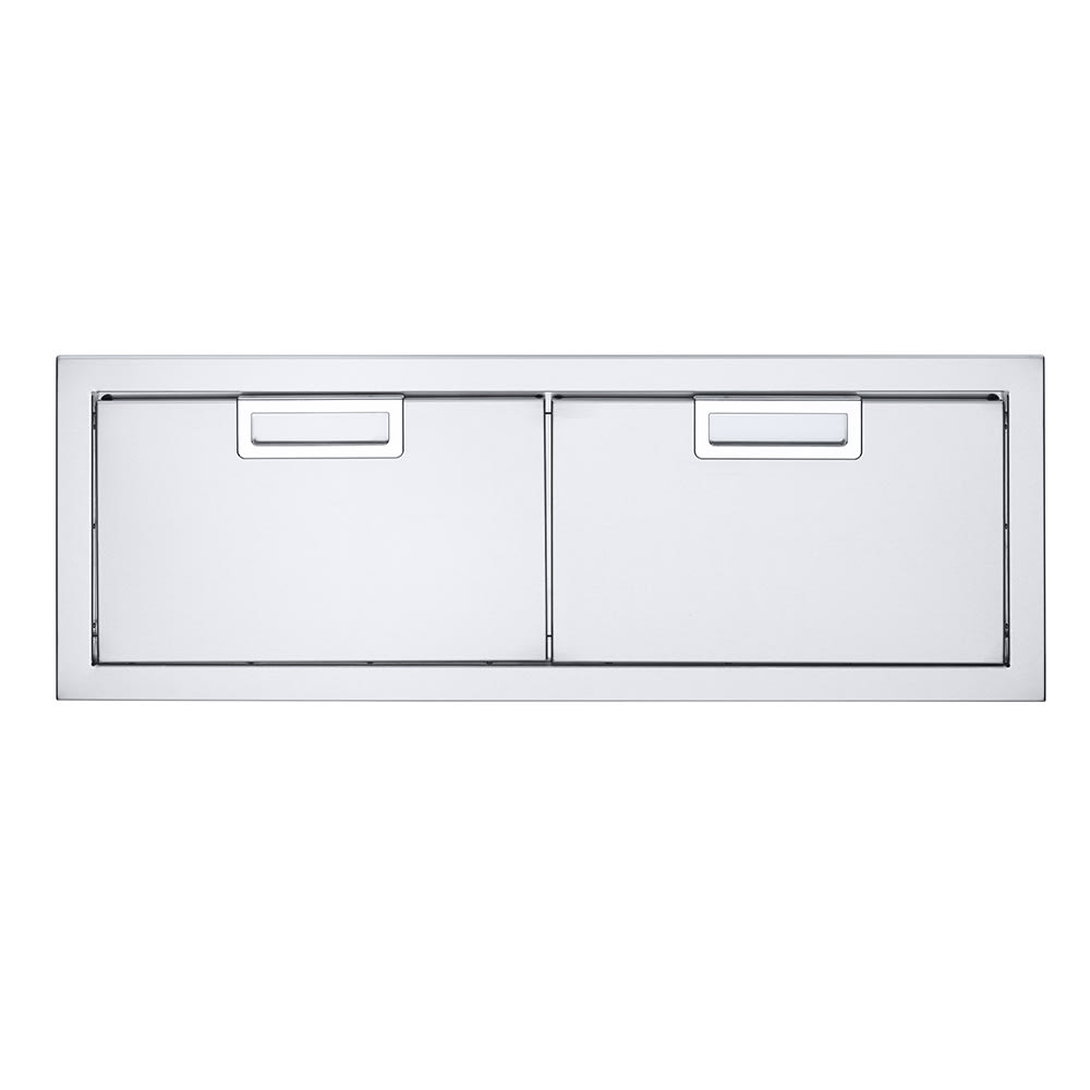Crown Verity IBI42-HD 42" Built In Horizontal Door w/ Double Access - Soft Close, Stainless Steel