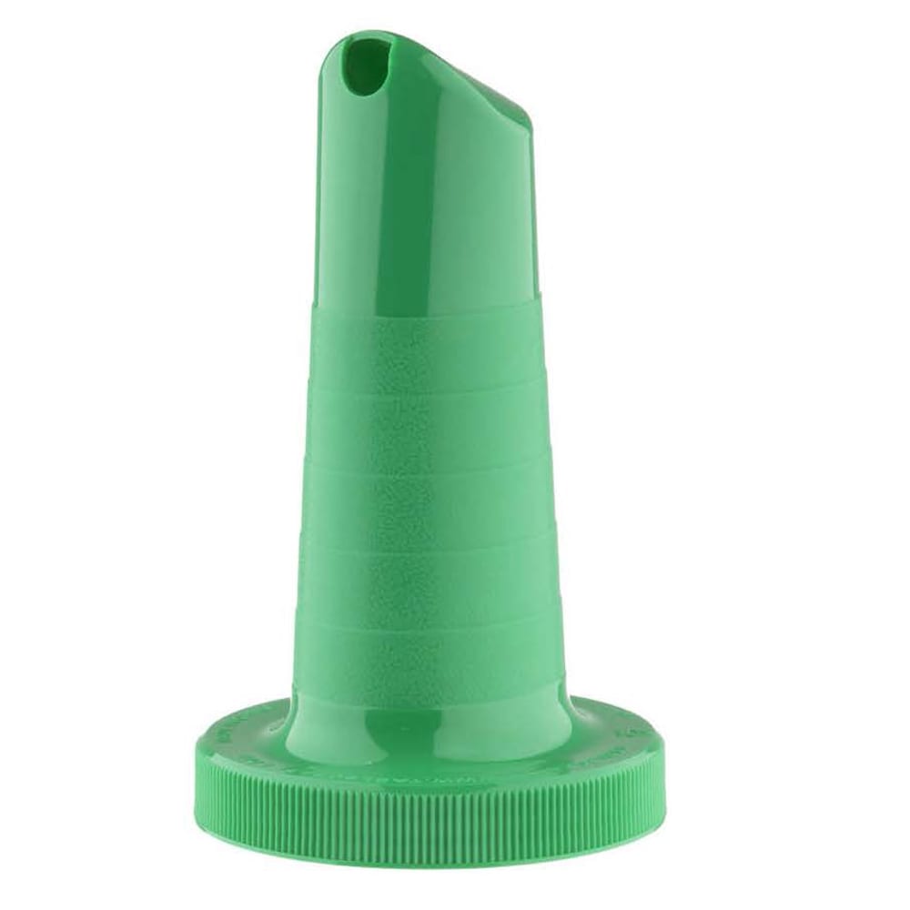 229-10286GN Pourmaster® Neck Spout - One Piece, Green