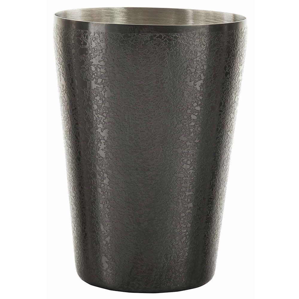 229-10554 18 oz Cocktail Shaker - Stainless Steel, Black