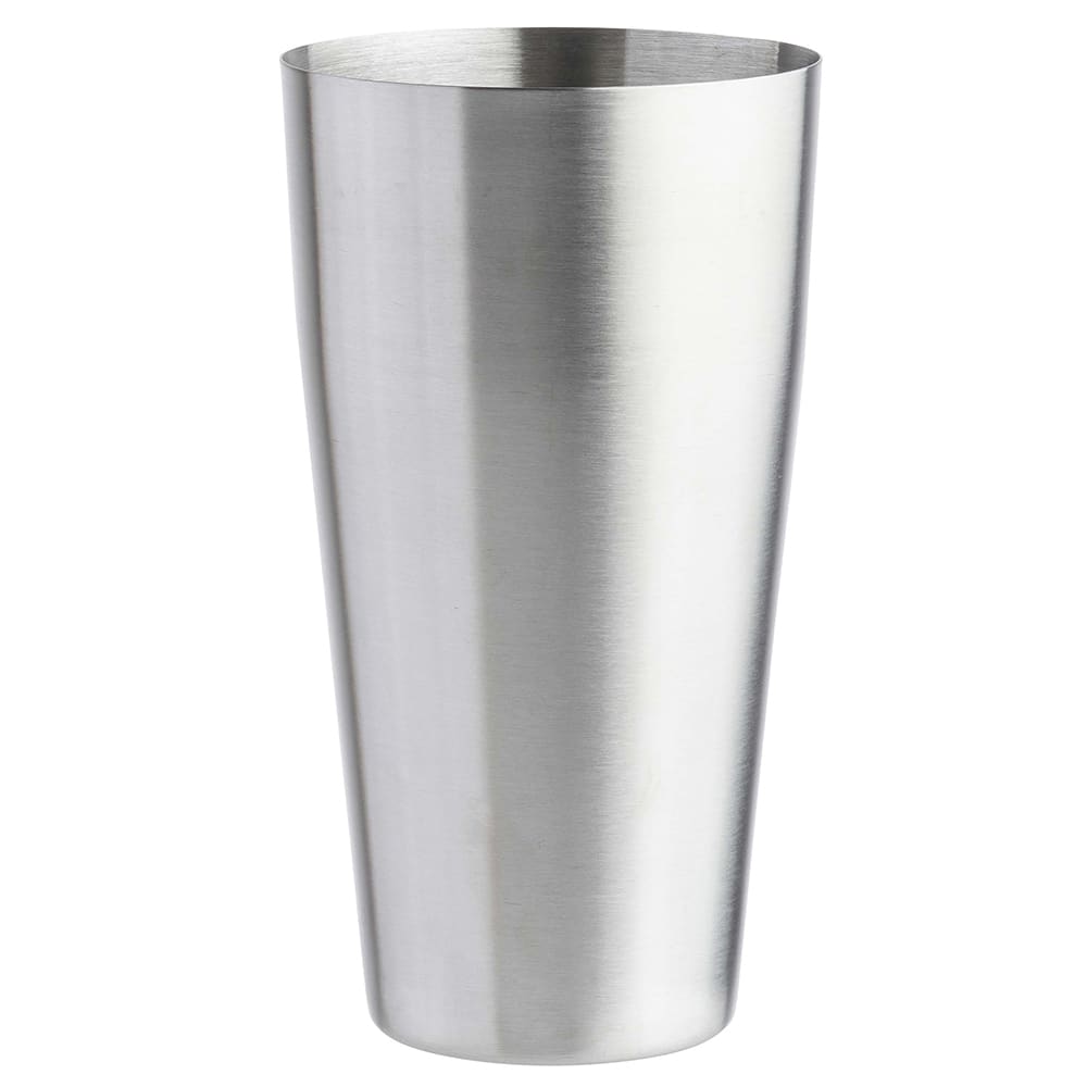 229-10471 28 oz Cocktail Shaker - Brushed Stainless Steel