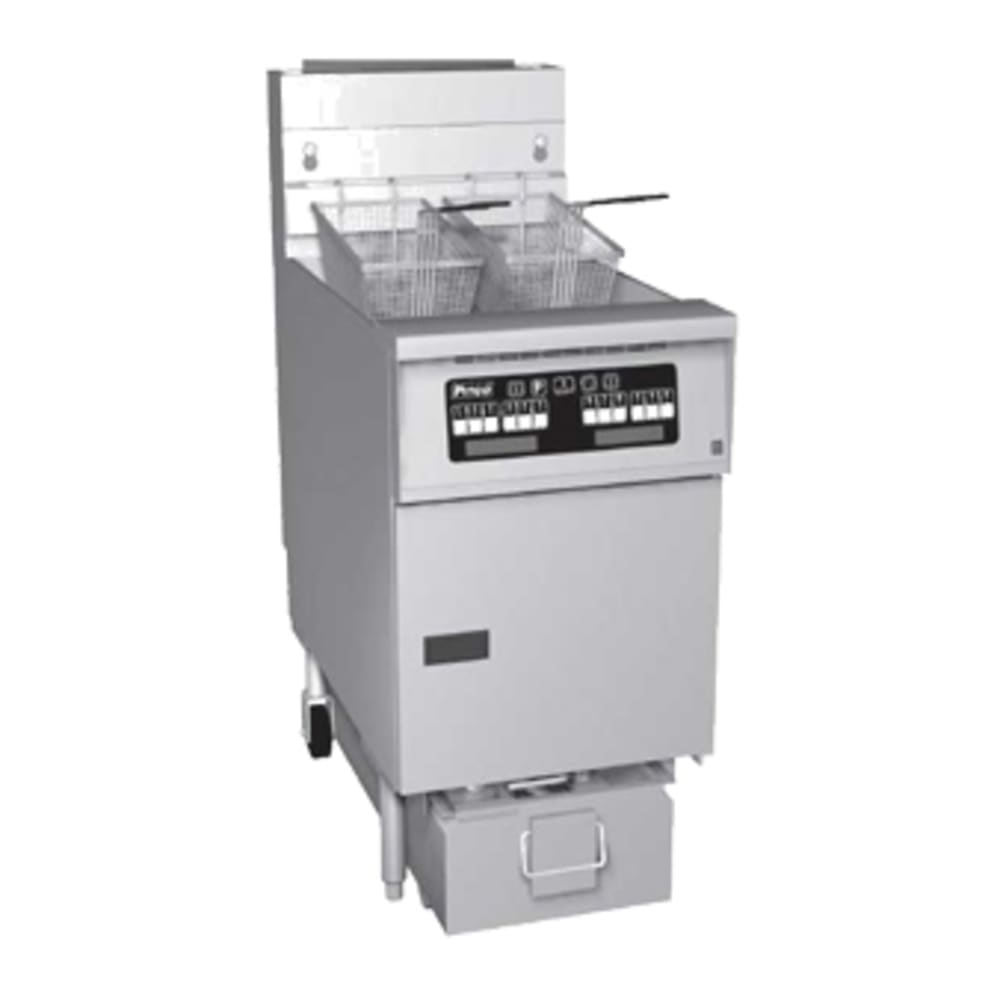 169-SE18RS4FD2081 Electric Fryer - (4) 90 lb Vats, Floor Model, 208v/1ph