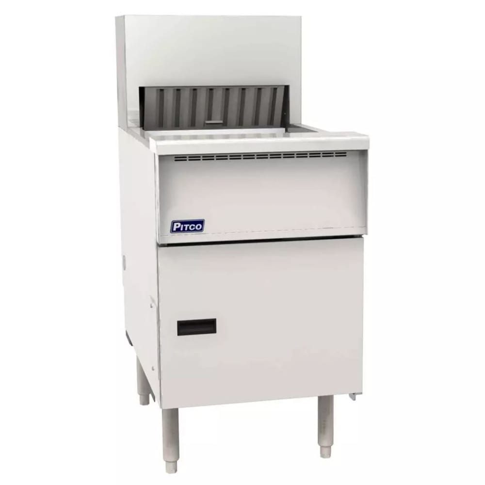 169-PCFLV181201 19 5/8" Crisp 'N Hold™ Floor Model Fry Warmer Dump Station - Underburne...