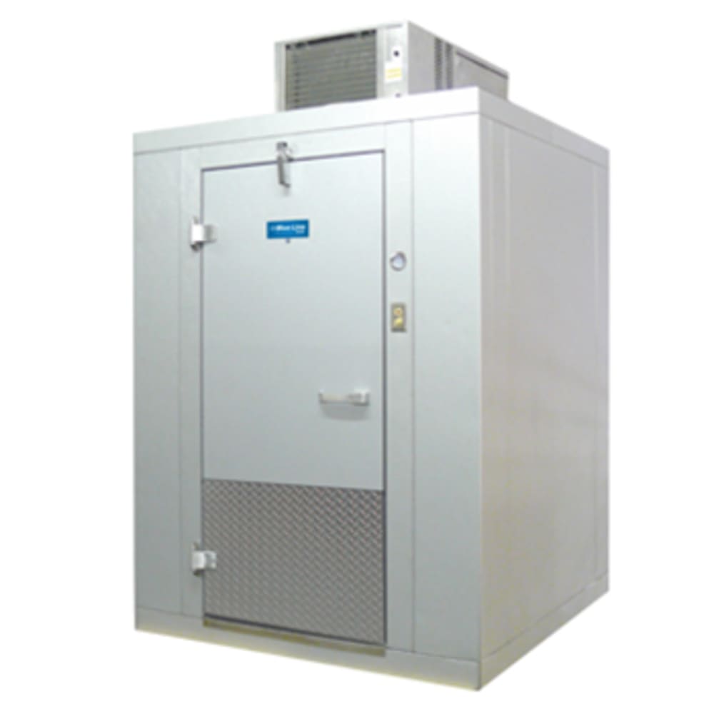 426-BL612CSC 6' x 12' Indoor Walk-In Cooler w/ Top-Mounted Compressor - No Floor