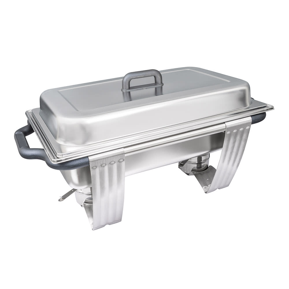 175-99860 Full Size Chafer w/ Lift-off Lid & Chafing Fuel Heat