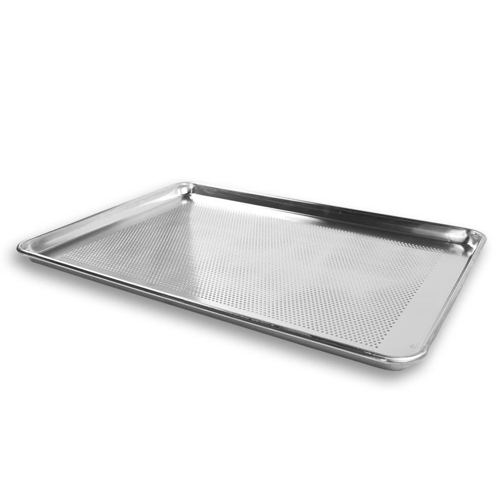 370-ABNP50PF 1/2 Half Size Bun / Sheet Pan - 18" x 13" x 1", 19 gauge Aluminum, Pe...