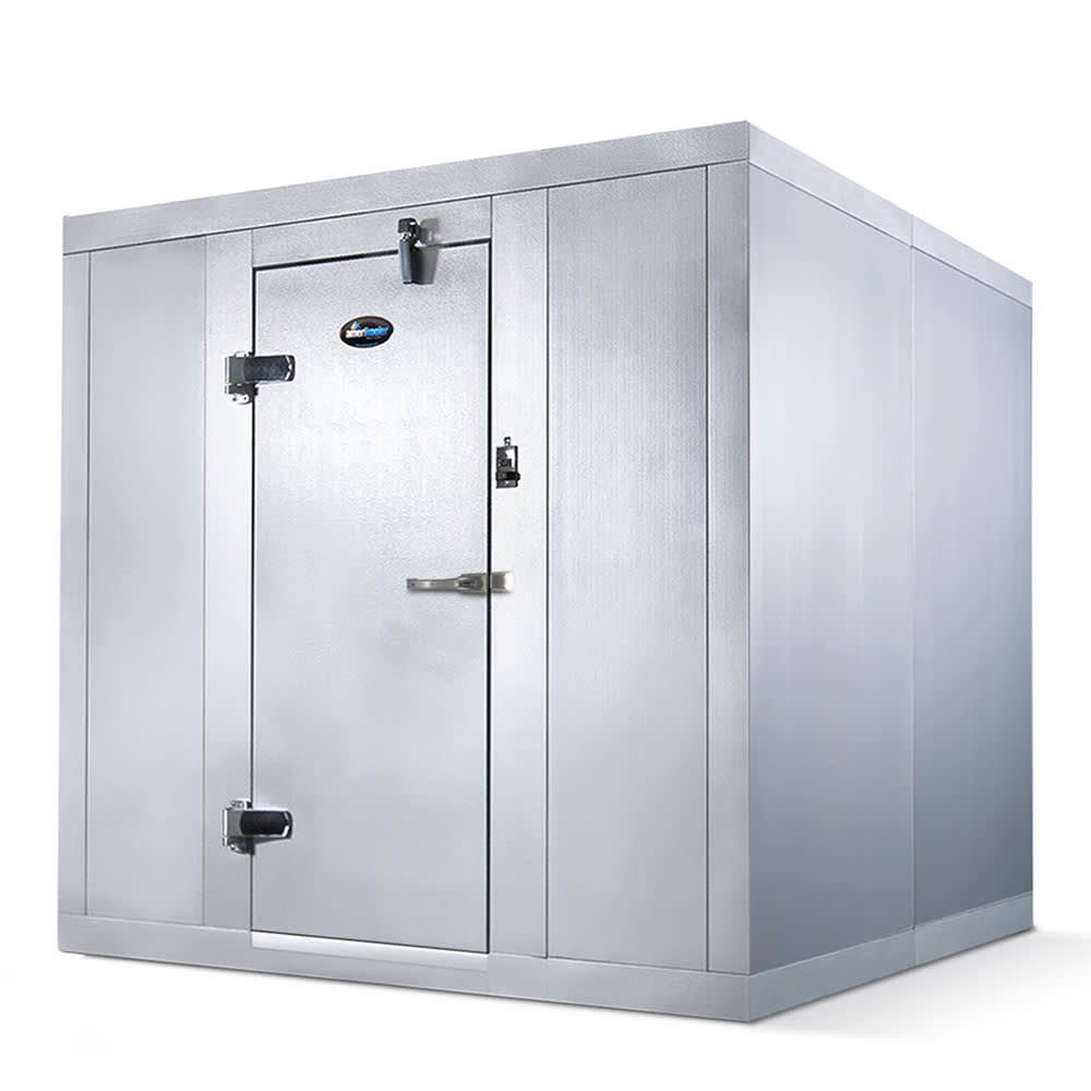 Amerikooler QC081077**F Indoor Walk-In Cooler Box Only - No Refrigeration, 7' 10" x 9' 9", Floor