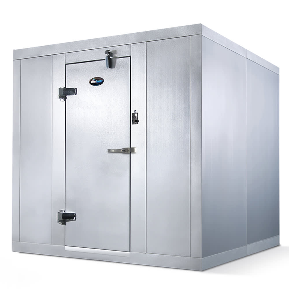 Amerikooler QC060877**F Indoor Walk-In Cooler Box Only - No Refrigeration, 5' 11" x 7' 9", Floor