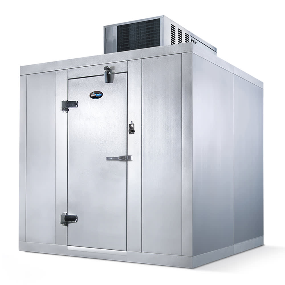Amerikooler QF060877**FBSM Indoor Walk In Freezer w/ Top Mount Compressor - 5' 11" x 7' 9", Floor