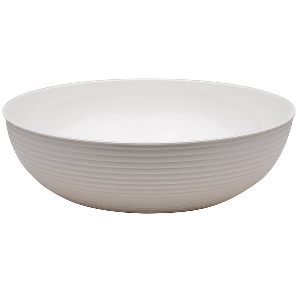 144-RSB18CW148 18" Round Camwear Bowl - 20 1/5 qt Capacity, White
