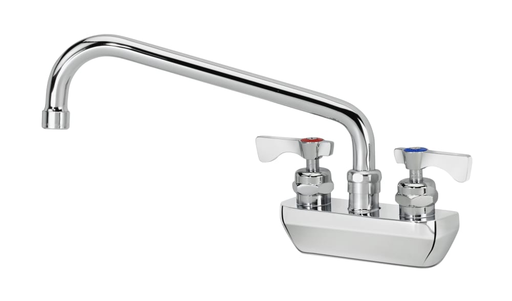 381-14410L Splash Mount Faucet - 10" Swing Spout, 4" Centers