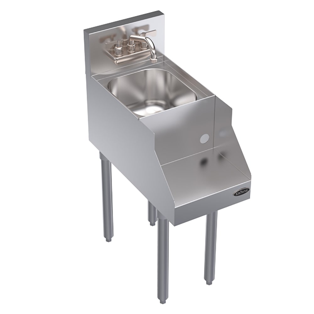 381-KR1812BD Blender/Liquid Dump Sink Add-On - 6 1/2" Back Splash, Splash Mount Faucet, 12&q...