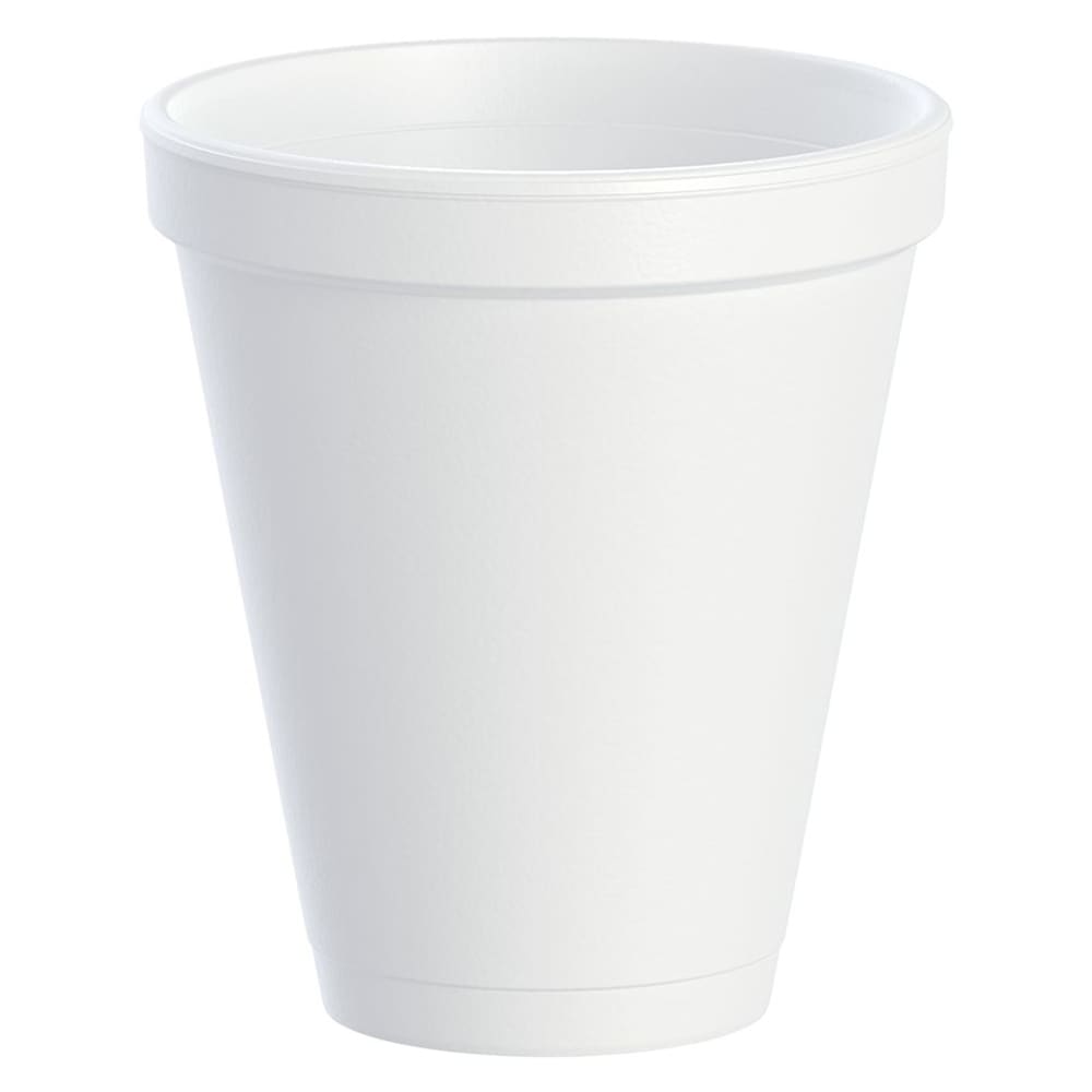 538-12J16 J Cup® 12 oz Insulated Foam Cup - Polystyrene, White