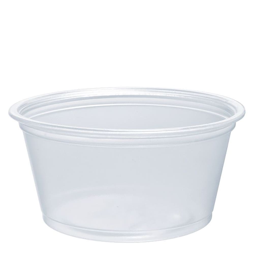 538-200PC Conex Complements® 2 oz Portion Container - Plastic, Clear