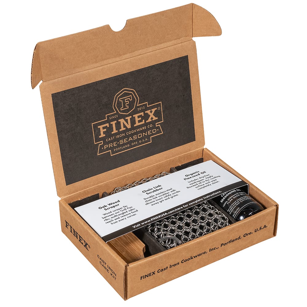 Finex CK1-10001 3 Piece Cast Iron Care Kit