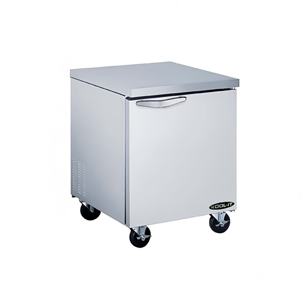 Kool-It KUCR-27-1 27 1/2"W Undercounter Refrigerator w/ (1) Section & (1) Door, 115v