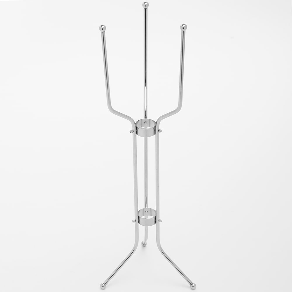 166-CS31 28" Champagne Bucket Stand - Steel, Chrome Plated