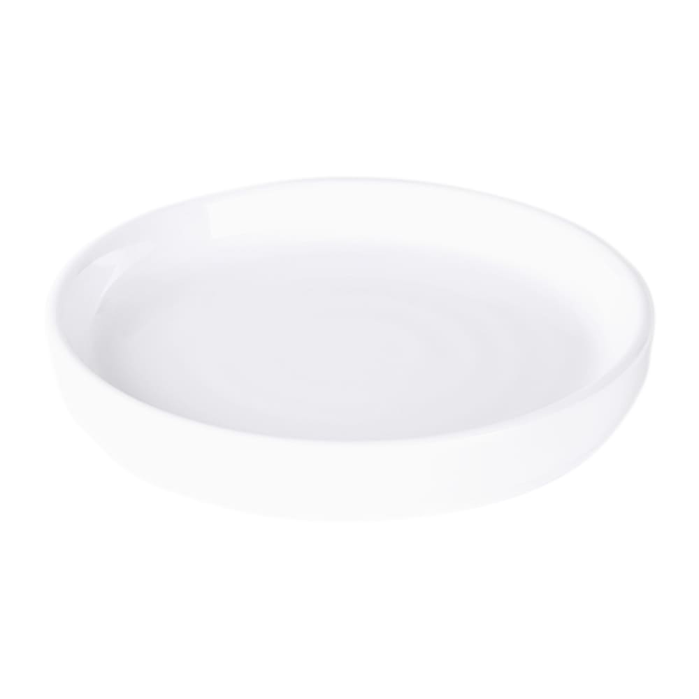 Elite Global Solutions B190053-W 5 1/4" Round Melamine Monet Plate - White