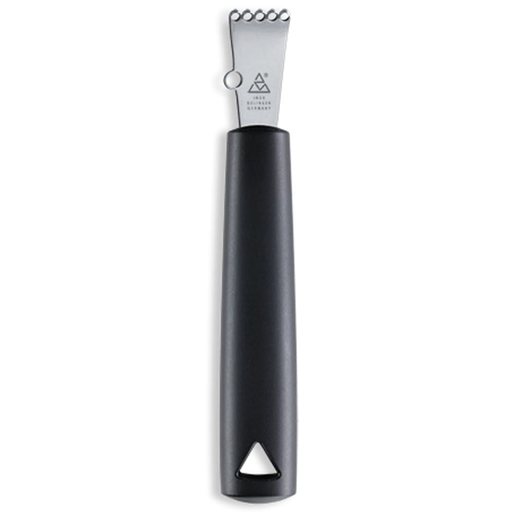 330-7209104 Handheld Zester - Stainless Steel w/ Black Plastic Handle