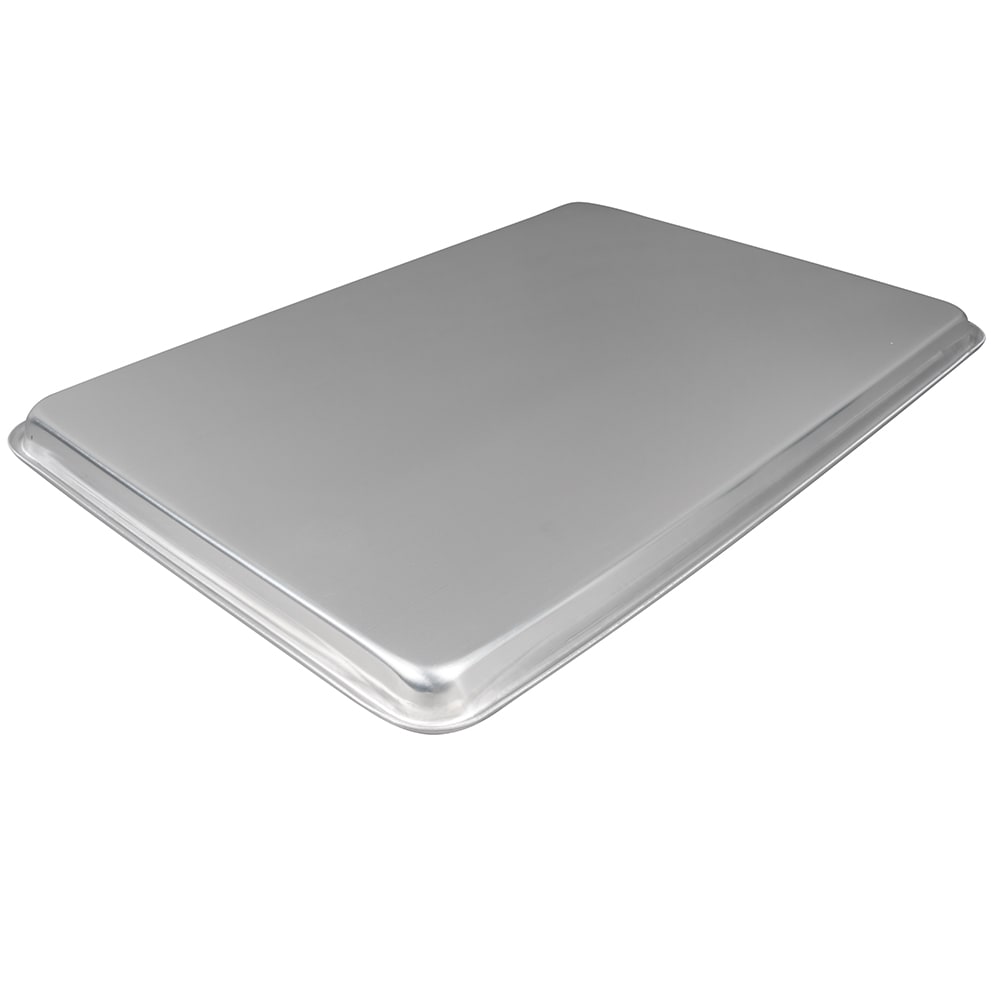 Aluminum Sheet Pan/ Bun Pan, 18-Gauge 9 2/3 W X 6 2/3 L X 1 H (1/8 Size)