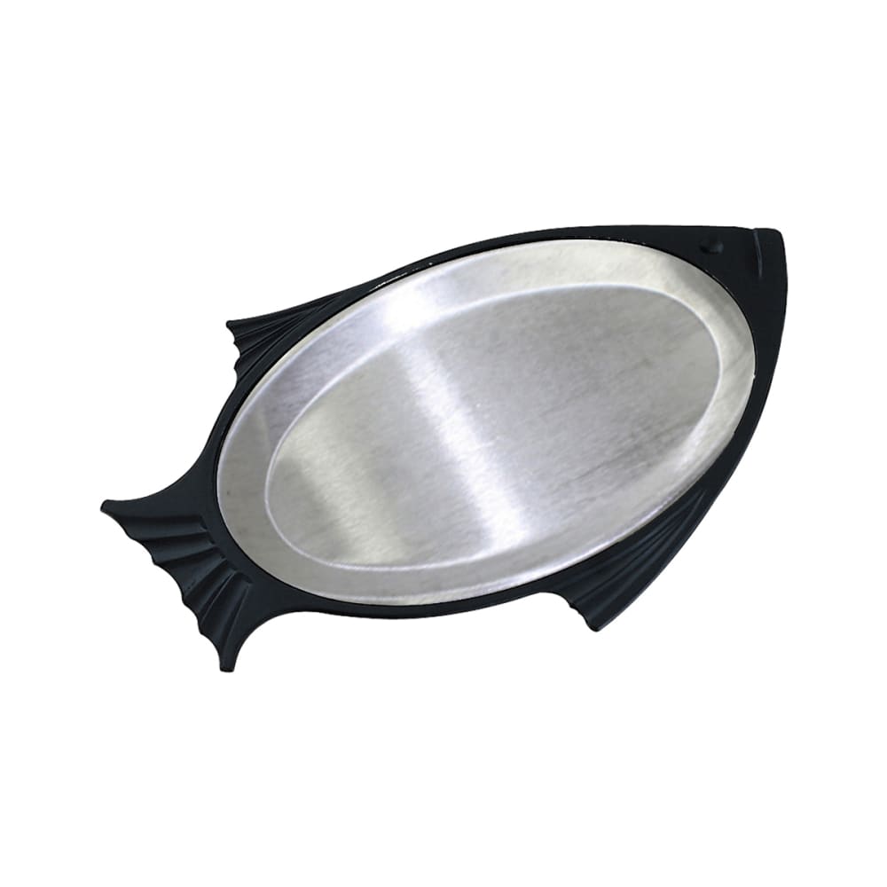 482-FP1BLAC Complete Fish Platter Set w/ Aluminum Insert, Small & Stackable