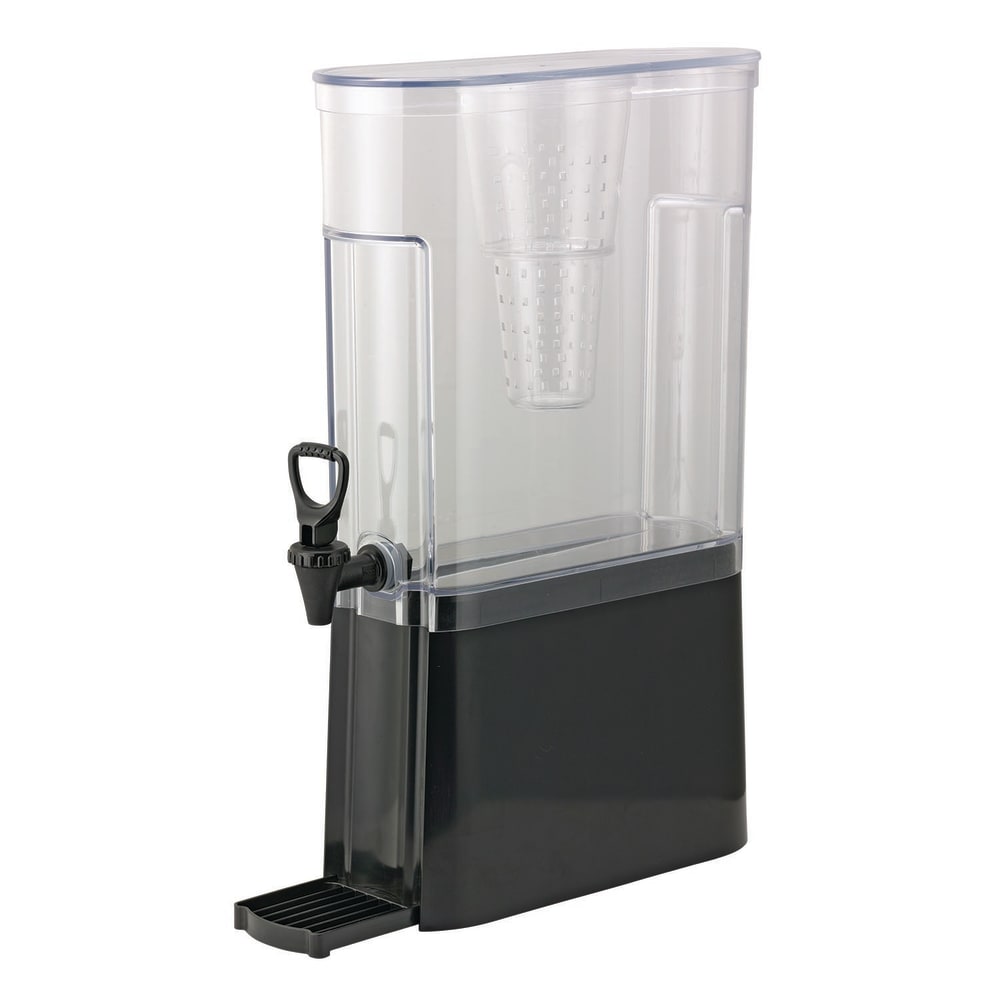 482-ITSLC35GBLINF 3 1/2 gal Tea Dispenser w/ Infuser - Plastic Container, Black Plastic Base