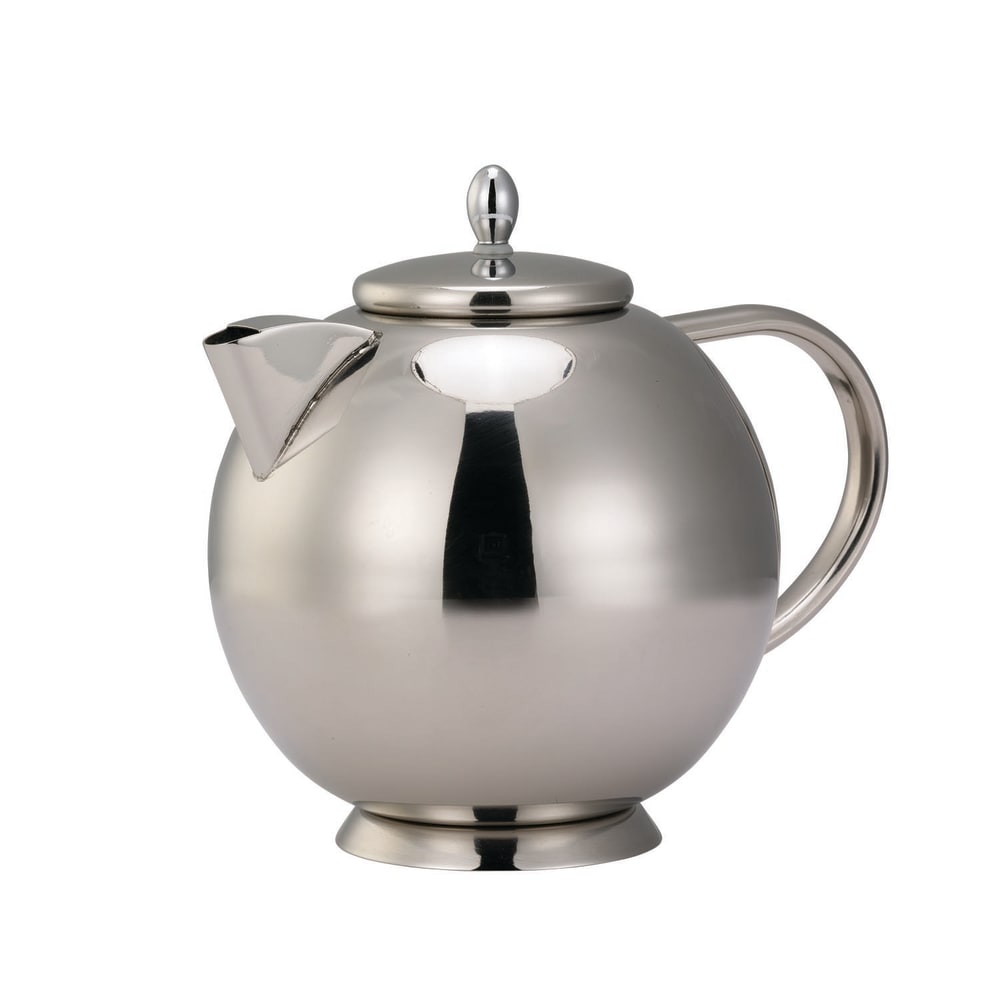 Service Ideas TT07SS 24 oz Stainless Steel Teapot, Polished