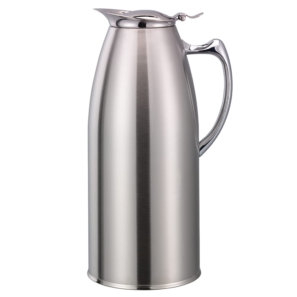 482-WP15SA 1 1/2 liter Pitcher w/ Double Wall Insulation, Brushed Stainless
