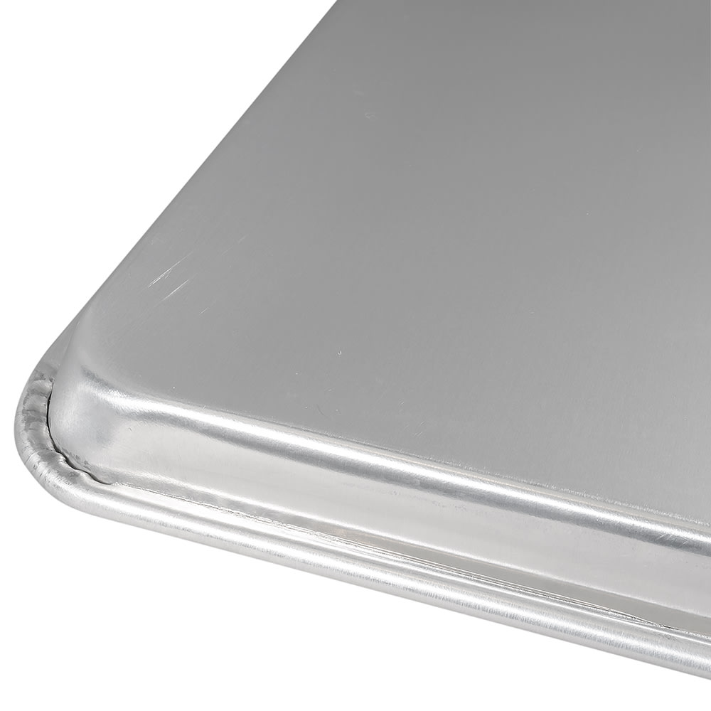 Winco ALXP-2216H 2/3 Size Aluminum Sheet Pan, 18 Gauge 16in. x 22in.