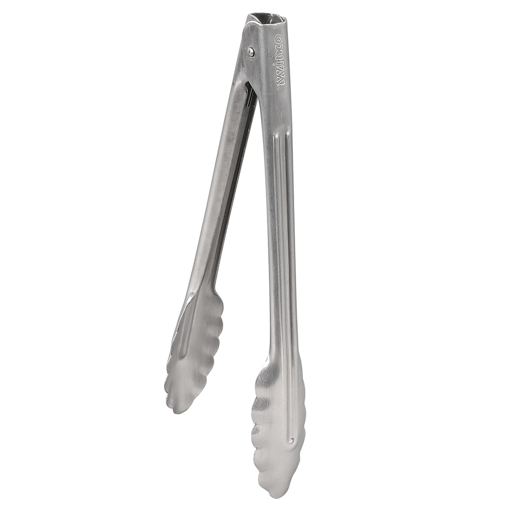 080-UT9HT 9"L Stainless Utility Tongs