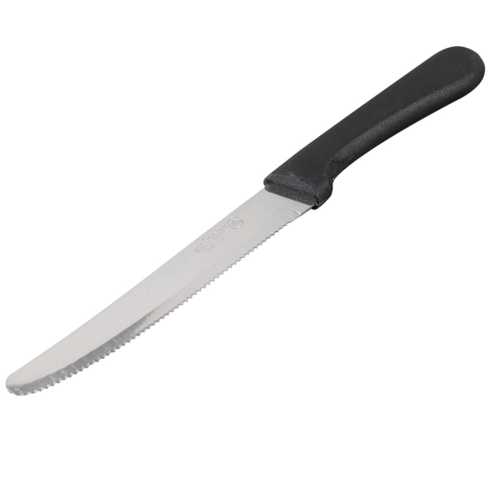 C.A.C. KESK-55, 5-inch Stainless Steel Round Tip Steak Knife