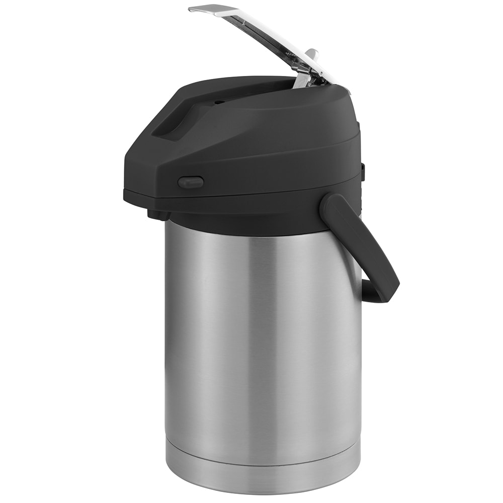 482-CTAL22BL 2 1/5 Liter Lever Action Airpot w/ Stainless Liner - Vacuum Insulated, Brushed Stain...