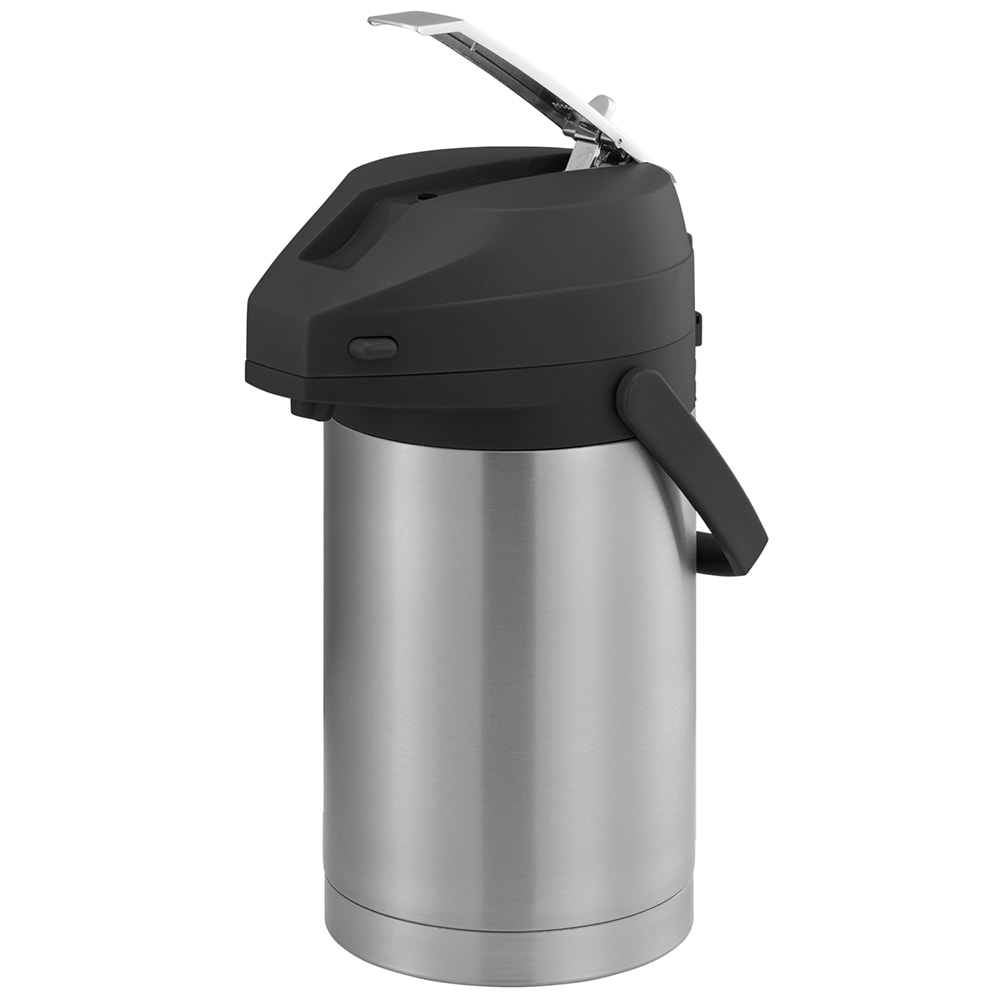 482-CTAL25BL 2 1/2 Liter Lever Action Airpot w/ Stainless Liner - Vacuum Insulated, Brushed Stain...