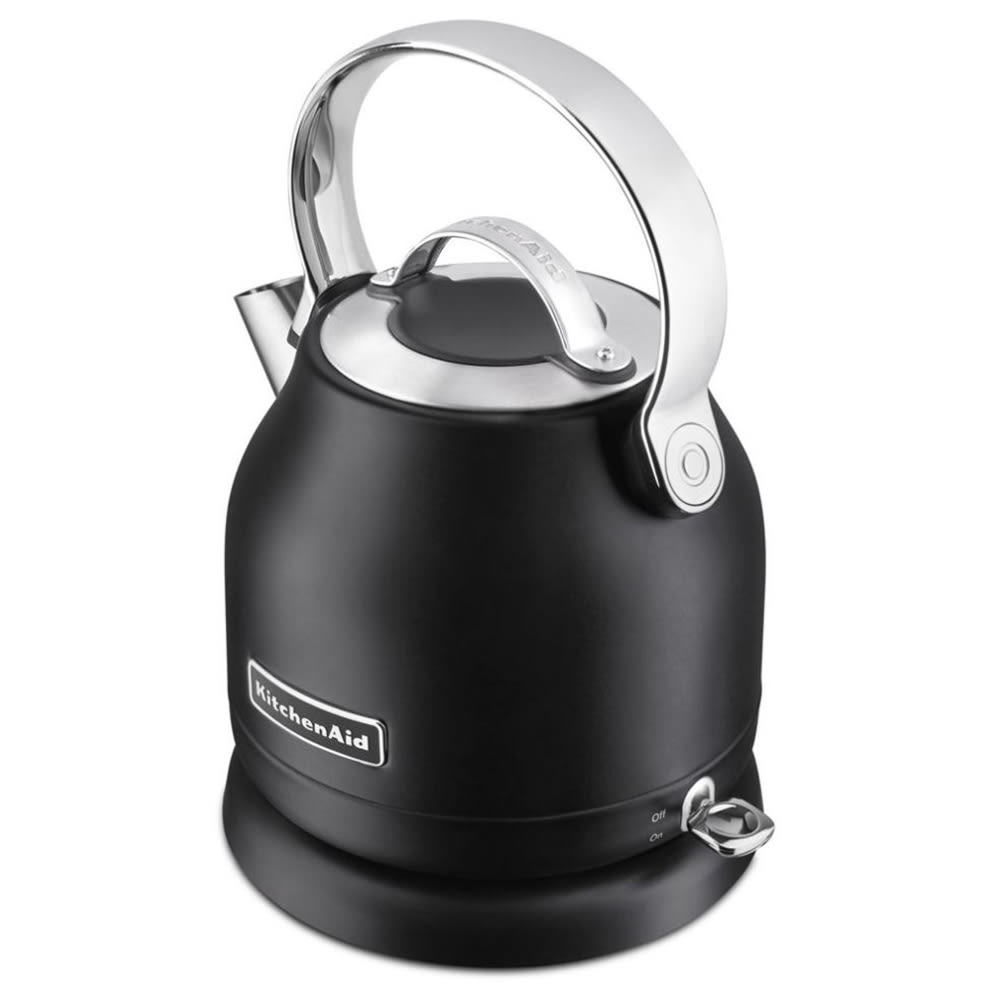 KitchenAid KEK1222BM 1 1/4 liter Electric Kettle Black Matte, 120v