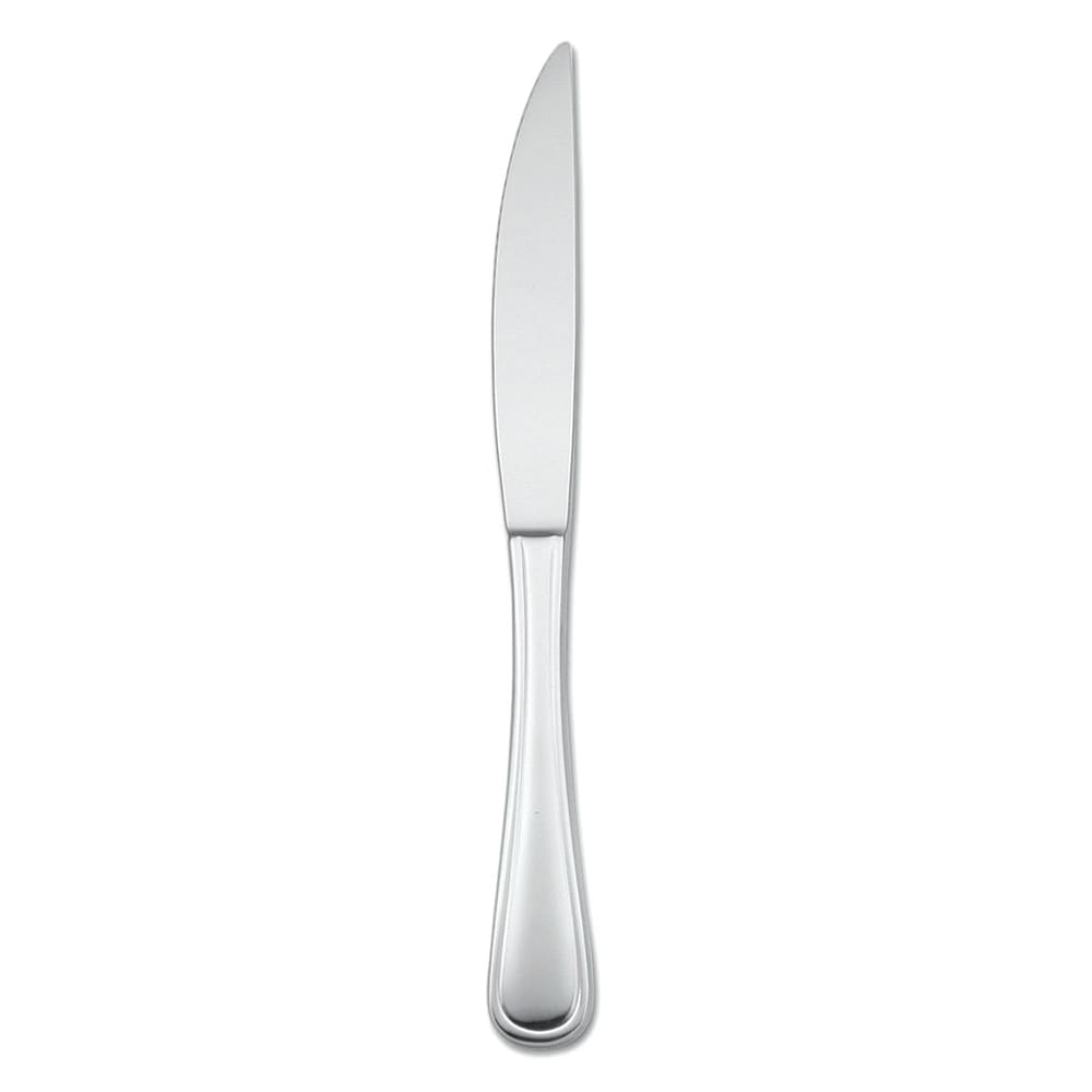 Oneida V015KSSF 9 1/4" Steak Knife - Silver Plated, New Rim Pattern