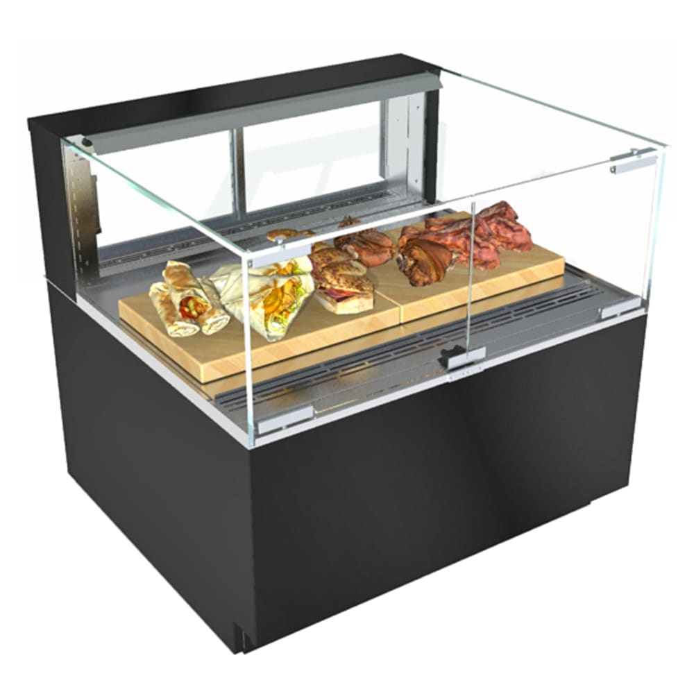 Structural Concepts NR4833HSV 47 3/4" Full Service Freestanding Heated Display Case - (1) Level, 208-240v/1ph