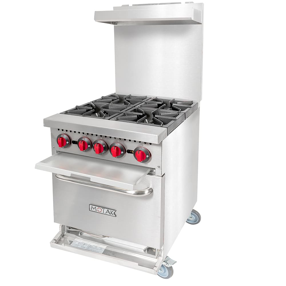 Standard Range SR-R24-24MG-NG 24 Commercial Gas Range with 24