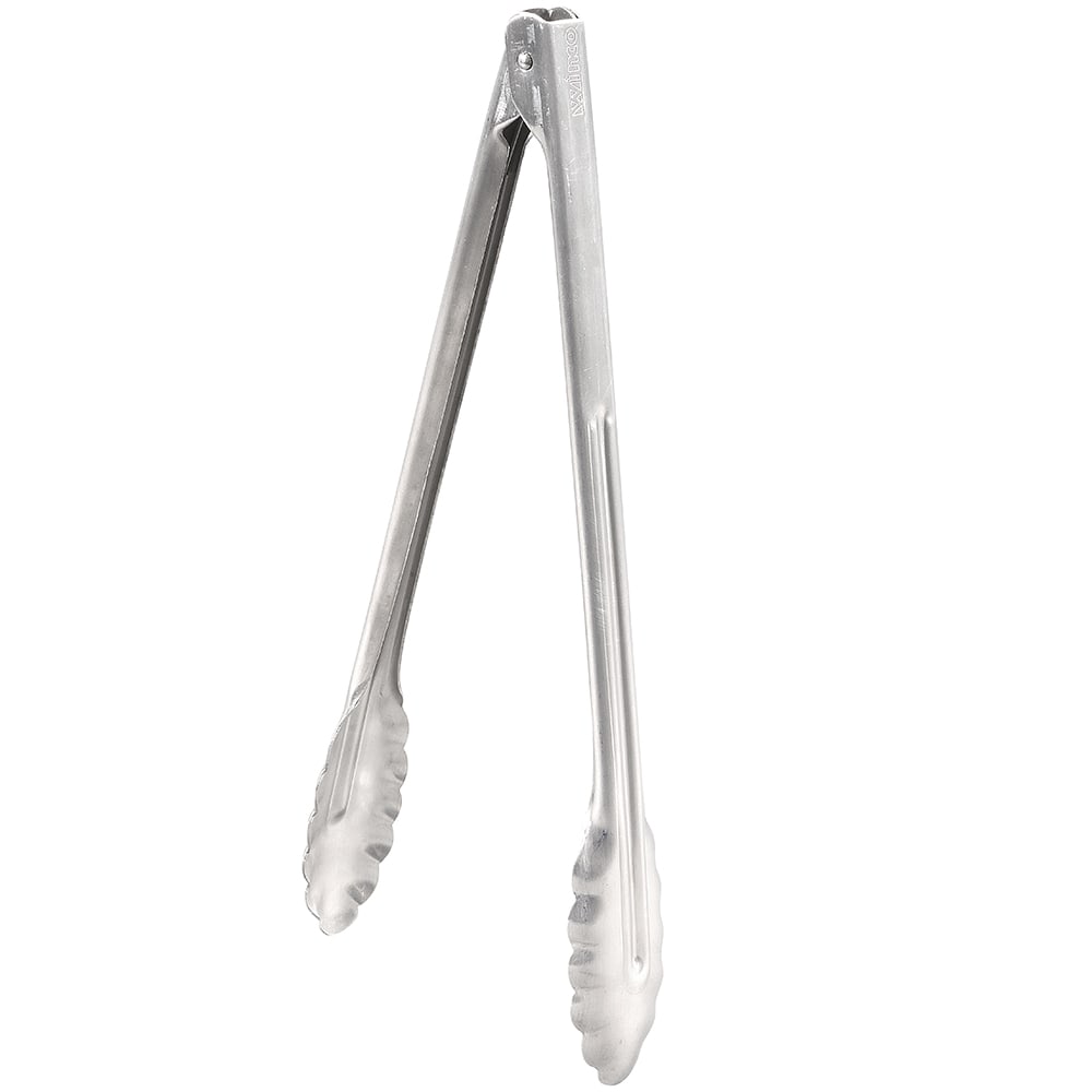 080-UT12HT 12"L Stainless Utility Tongs